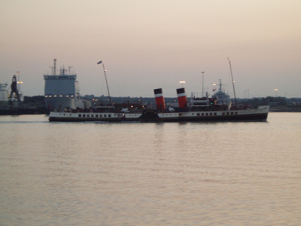 The Waverley coming in.