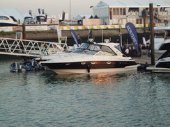 P20089190023	A Sunseeker yacht.