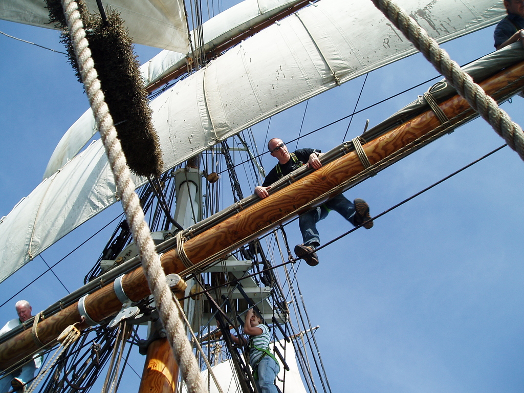 Peter on the Course of the fore mast.