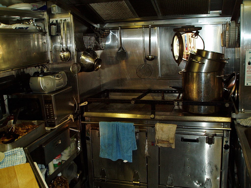 Inside the Galley.
