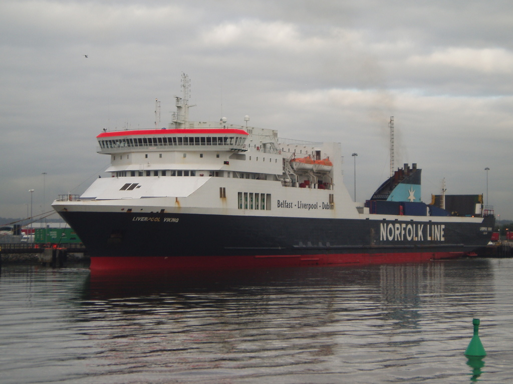 The Liverpool Viking ferry.