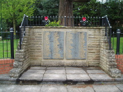 P20104260003	A war memorial in Westbury.