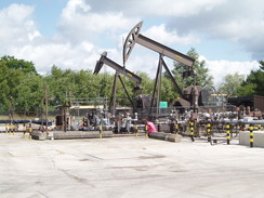P20107210056	Oil wells at Wytch Farm.
