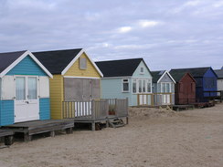 P20111021230	Beach huts on the spit.