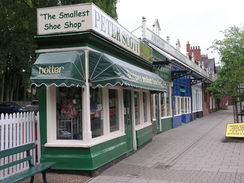 P20115175595	The smallest shoe shop in Britain.