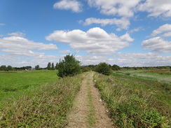 P2011DSC02123	Heading east along the floodbank of the Little Ouse.