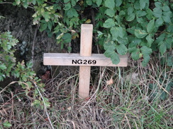 P2011DSC03045	A little memorial to the crash of a Lancaster at Normanby le Wold in 1946.