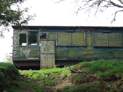 P2011DSC04595	An old railway carriage.