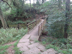 P2011DSC05131	A footbridge on the path on the way to Carlisle.