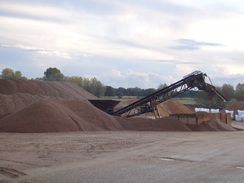 P2011DSC06456	A gravel pile at a pit.