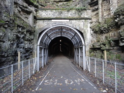 P2011DSC08108	The eastern portal of Headstones Tunnel.