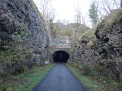 P2011DSC08151	The eastern portal of Litton Tunnel.