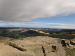 P2012DSC02906	The view from Roseberry Topping summit.