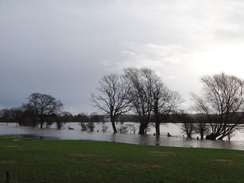 P2012DSC04409	Flooded fields to the west of Twyford.