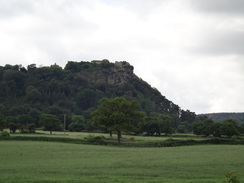 P2018DSC01593	A distant view of Beeston Hill and its castle.