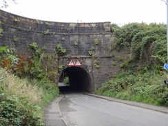 P2018DSC04094	A tunnel under Stockingfield Junction.
