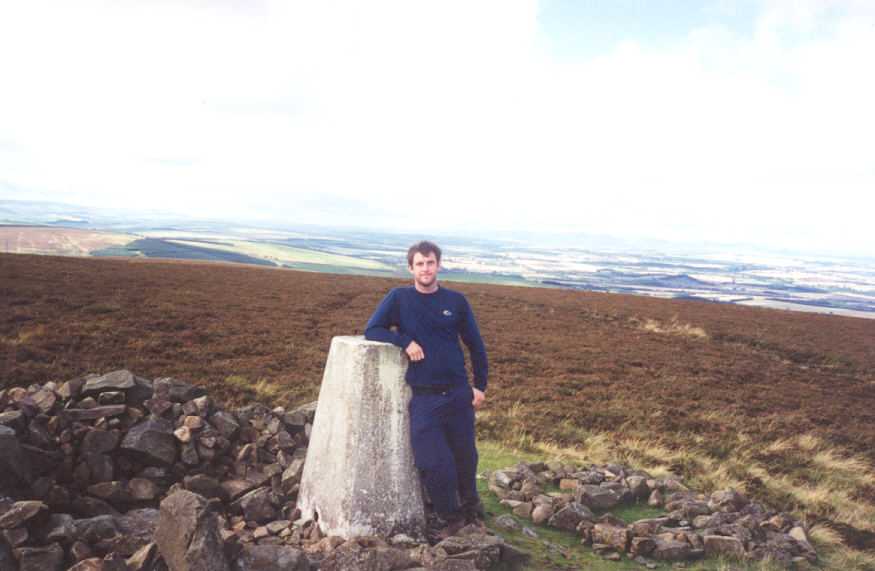 Myself at the Trig Point on Lammer Law.